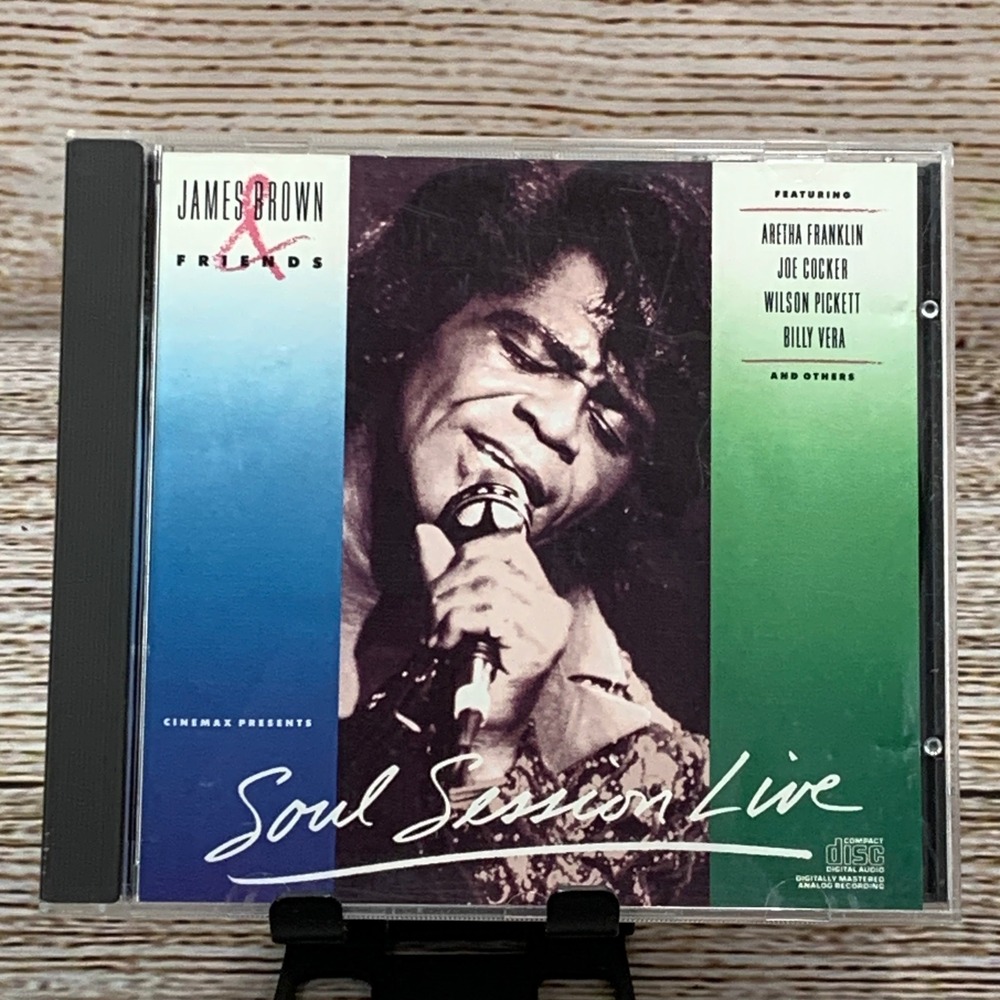 James Brown – James Brown & Friends - Soul Session Live [1990‎ CD]